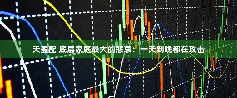 天盈配 底层家庭最大的悲哀：一天到晚都在攻击